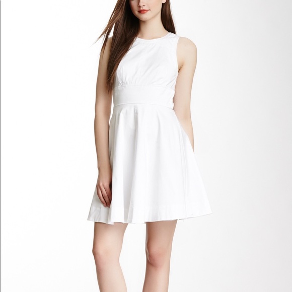 French Connection Dresses & Skirts - French Connection White A-Line Dress  4